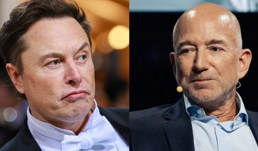 Ilon Musk și Jeff Bezos intră în cursa pentru Lună Ilon Musk și Jeff Bezos