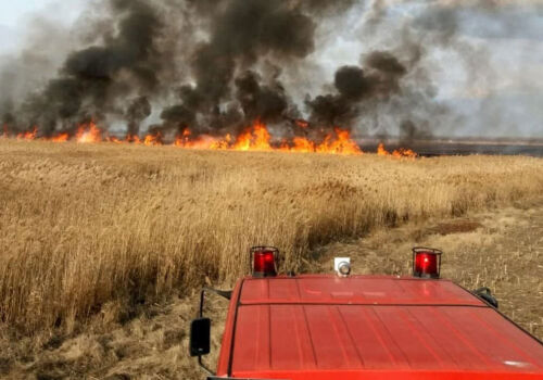 „Codul galben” de alertă de incendiu a fost prelungit cu o săptămână