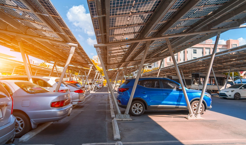 solar parking lot