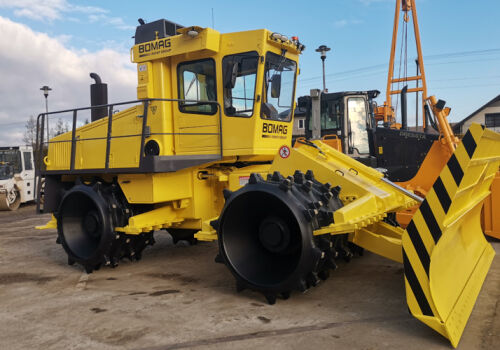 Second BOMAG for the Tsyncareni landfill site