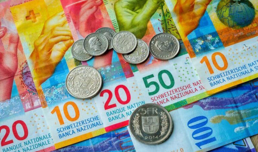 Swiss francs