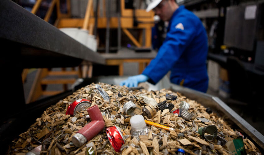 Works on the Chisinau Solid Waste Project are on schedule waste recycling