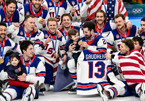 Сборная США по хоккею стала олимпийским чемпионом-2026 Сборная США по хоккею стала олимпийским чемпионом-2026