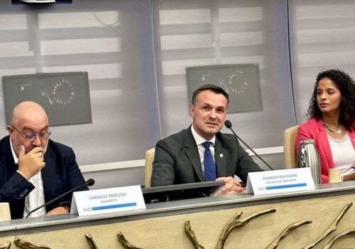 Moldova a participat la un forum mondial dedicat agriculturii inteligente