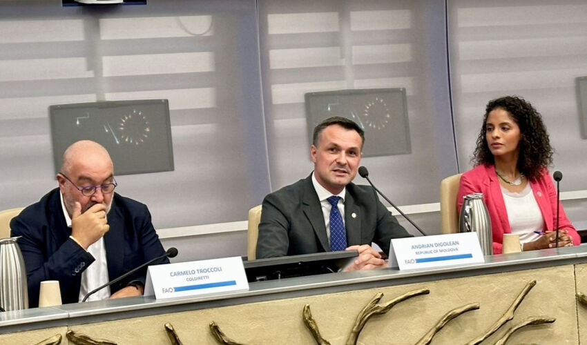 Moldova participated in a global forum on smart agriculture FAO Conference
