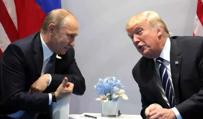 Владимир Путин и Дональд Трамп