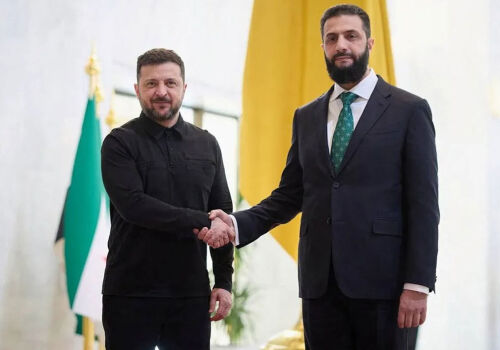 Ucraina și Siria vor coopera pe probleme de securitate