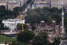 A court ordered Trump to halt construction of a ballroom near the White House