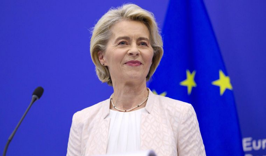 ЕС открывает первый этап переговоров о вступлении для Молдовы и Украины Ursula von der Leyen