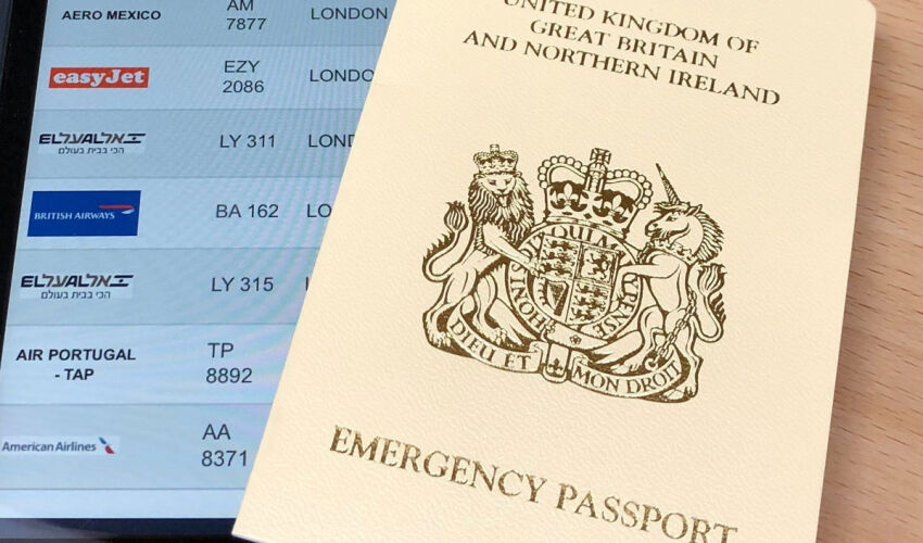 Emergency Travel Document