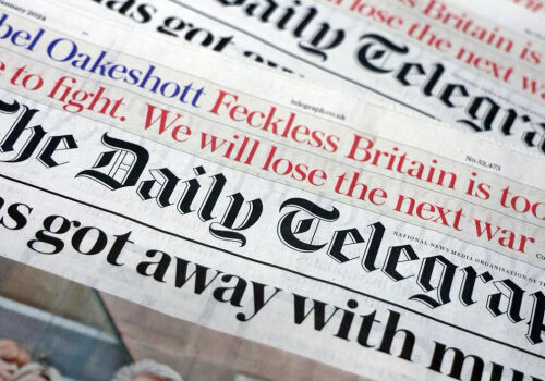 Legendarul ziar The Telegraph a fost cumpărat de un holding german