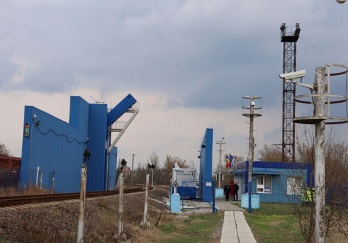 В Окнице протестировали железнодорожный сканер, подаренный Китаем ещё 8 лет назад