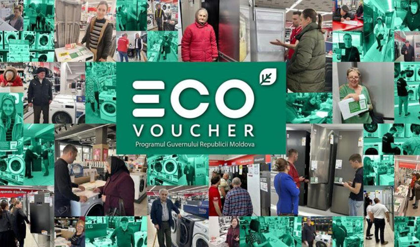 EcoVoucher a economisit deja 20 de milioane de lei pentru moldoveni EcoVoucher a economisit deja 20 de milioane de lei pentru moldoveni