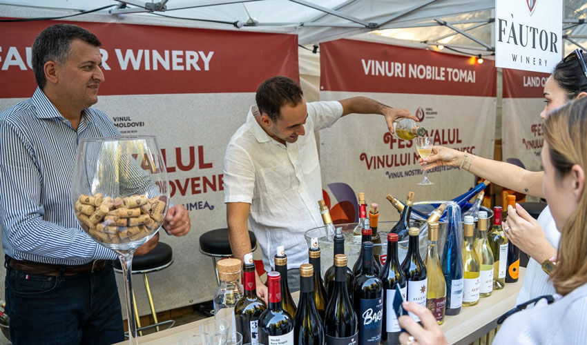Three hundred Moldovan wines at a festival in Romania