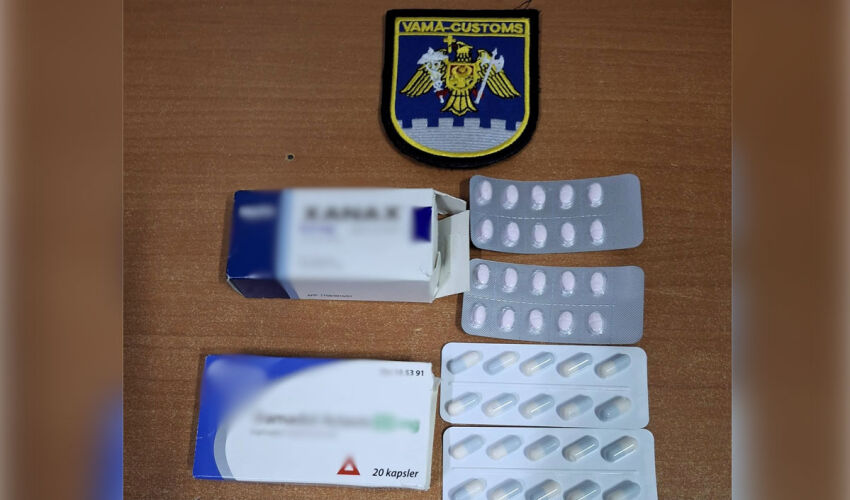 Customs is confiscating the pills Pills at customs