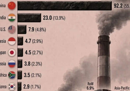 World ranking of coal consumers. Who is in the leading group?