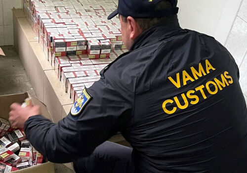 Serviciul Vamal al Moldovei combate traficul ilegal de produse din tutun
