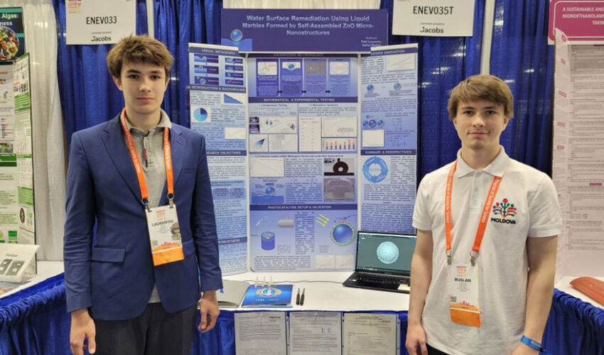 Moldovan schoolchildren – prizewinners of the International Olympiad in exact sciences in the USA Moldovan schoolchildren – prizewinners of the International Olympiad in exact sciences in the USA