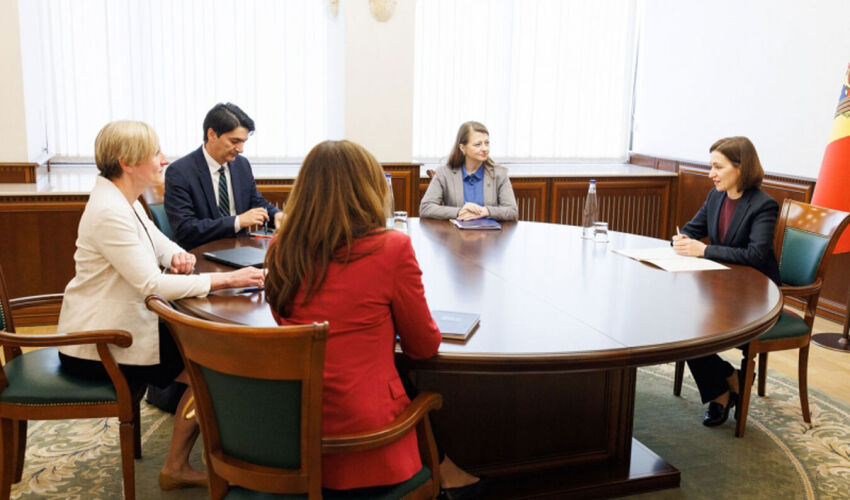 Майя Санду обсудила с миссией МВФ программу без финансирования Майя Санду МВФ