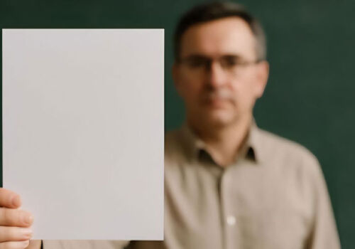 Profesorii au arătat autorităților o „foaie albă” Profesorii au arătat autorităților o „foaie albă”