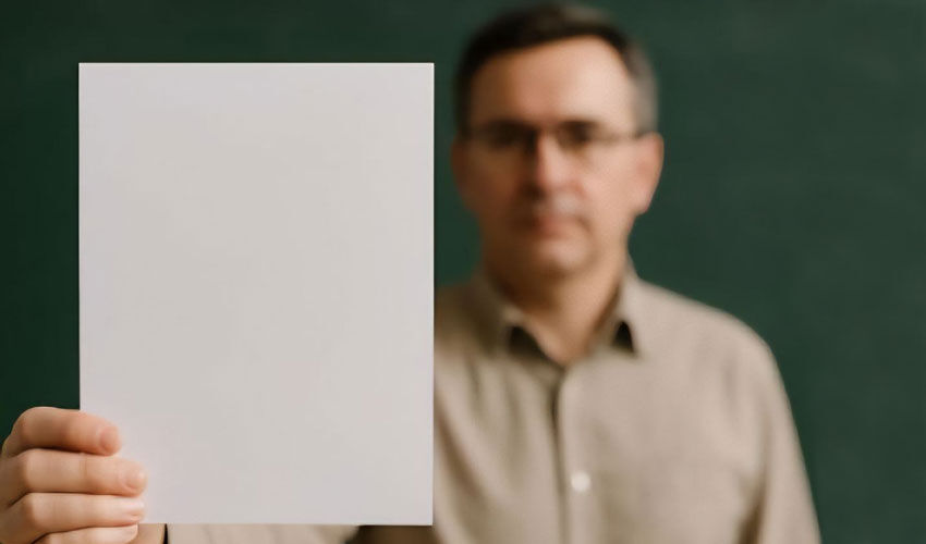 Учителя показали властям «белый лист» Учителя показали властям «белый лист»