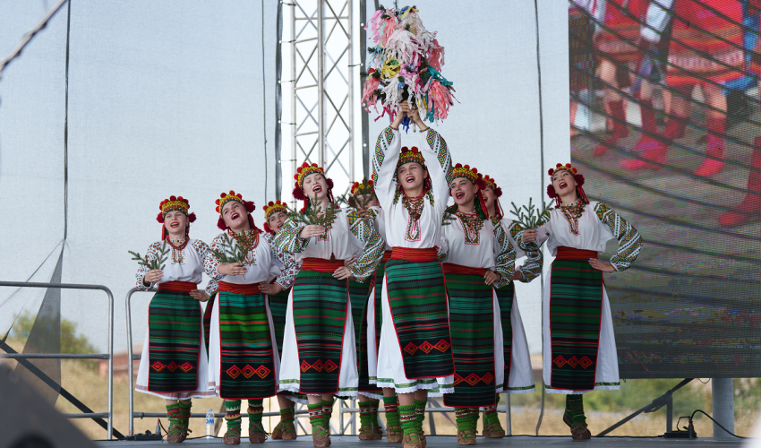 Фестиваль украинской культуры прошел в районе Глодень «День Украины в Молдове – культура объединяет»
