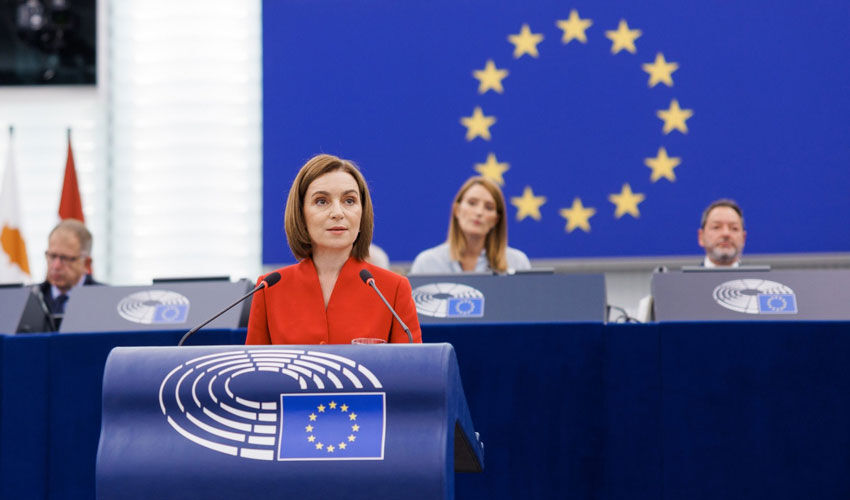 Maia Sandu: Moldova’s and Ukraine’s democracies will be safer once they join the EU Maia Sandu: Moldova’s and Ukraine’s democracies will be safer once they join the EU