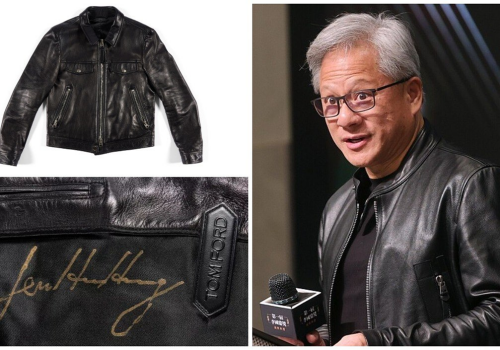 Jacheta de piele a șefului companiei NVIDIA a fost vândută la licitația Sotheby’s pentru 960.000 de dolari. Jacheta de piele a șefului companiei NVIDIA a fost vândută la licitația Sotheby’s pentru 960.000 de dolari.
