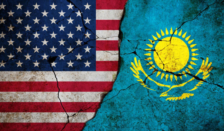 США Казахстан разлом