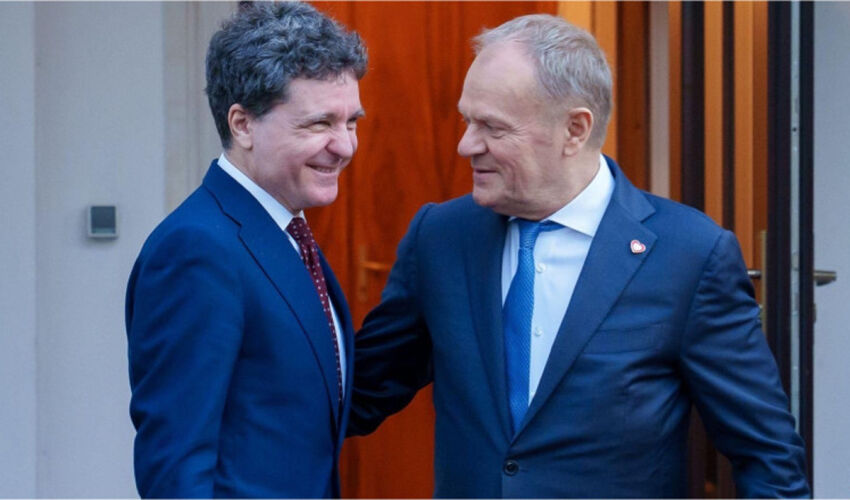 Никушор Дан и Дональд Туск