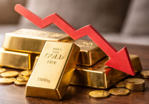 Золото потеряло 13% стоимости