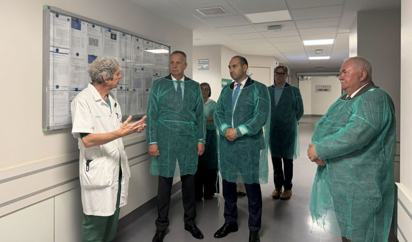 Health Minister Emil Cheban in Brussels