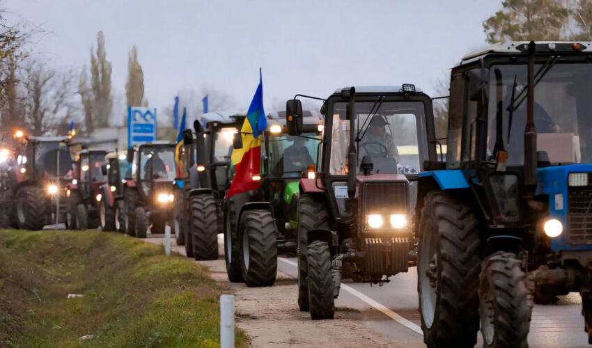 протесты фермеров