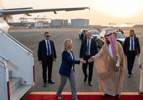 Meloni a fost primul lider occidental care a călătorit în Orientul Mijlociu