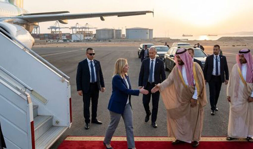 Мелони первой из западных лидеров отправилась на Ближний Восток мелони