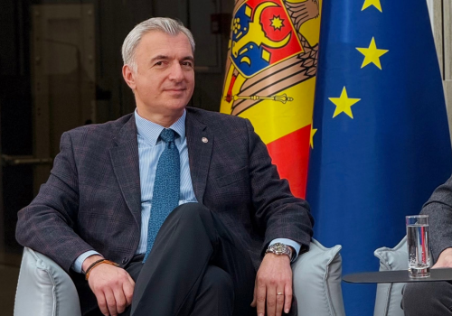 Prima declarație a lui Osmochescu în calitate de premier interimar – dedicată integrării în UE Prima declarație a lui Osmochescu în calitate de premier interimar – dedicată integrării în UE