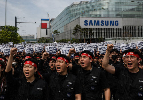 Angajații Samsung cer ca profiturile record să fie împărțite