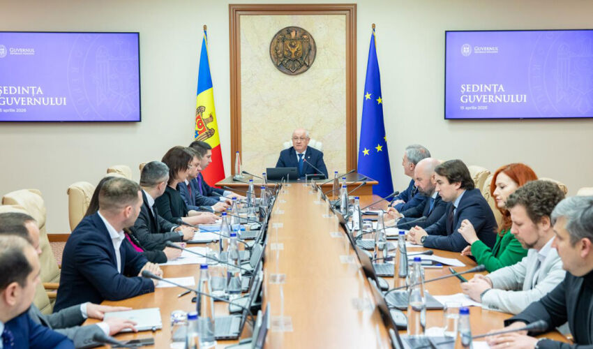 Moldovan government meeting
