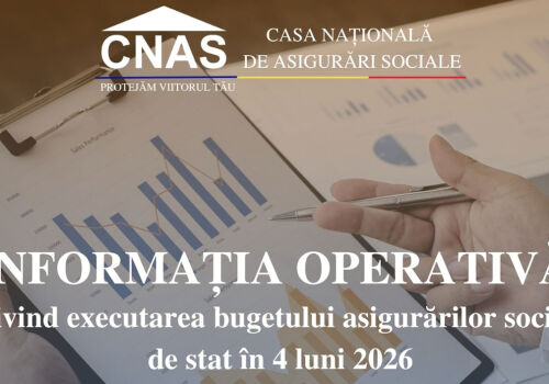 Bugetul asigurărilor sociale a primit peste 19 miliarde de lei în 4 luni