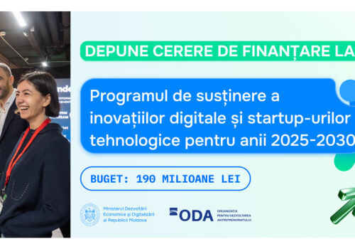 O nouă rundă de sprijin pentru startup-uri