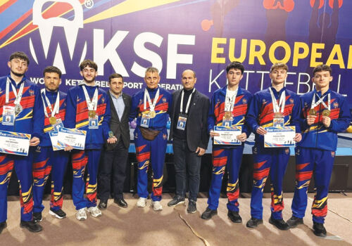 Moldovan kettlebell lifters ranked among the top 5 on the continent Moldovan kettlebell lifters ranked among the top 5 on the continent