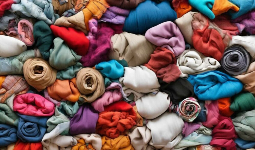 Moldova generates about 35,000 metric tons of textile waste each year textile waste