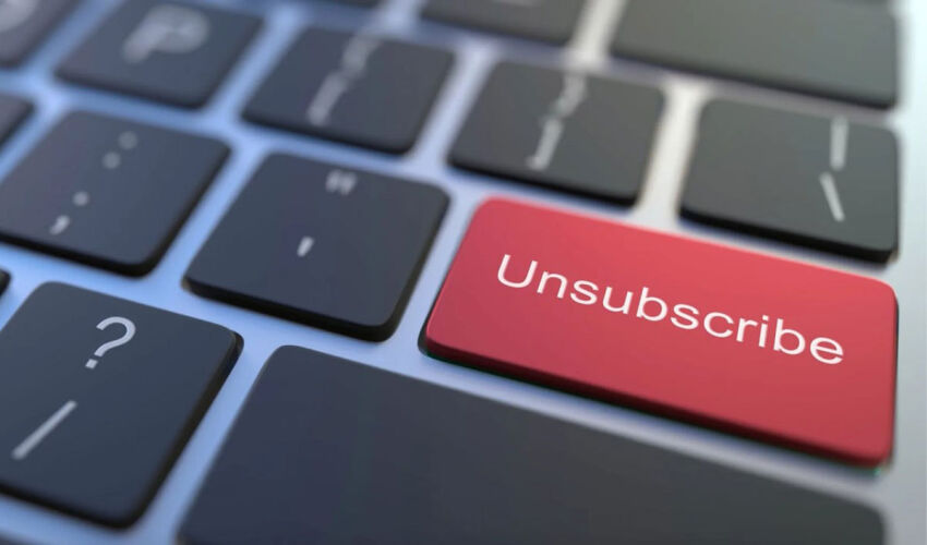 Unsubscribe
