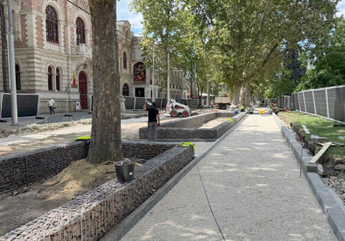 În centrul capitalei se amenajează un nou spațiu de relaxare În centrul capitalei se amenajează un nou spațiu de relaxare