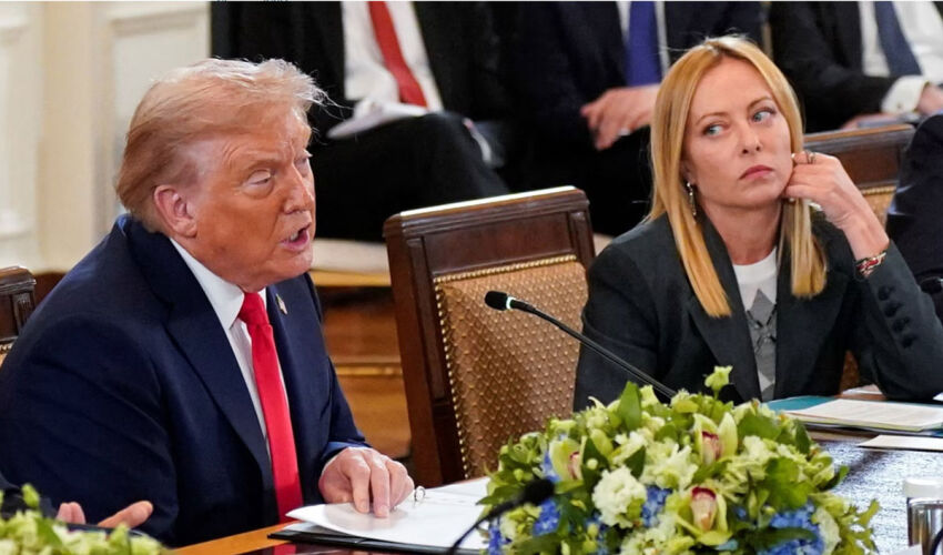 Трамп оскорбил премьер-министра Италии Трамп и Мелони