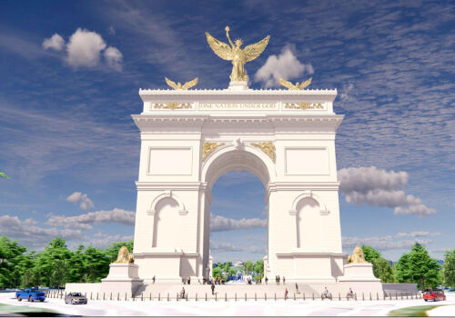 Trump wants to build a 250-foot Triumphal Arch in Washington, D.C. Trump wants to build a 250-foot Triumphal Arch in Washington, D.C.