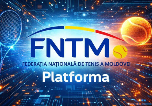 Federația Moldovenească de Tenis a lansat platforma digitală FNTM