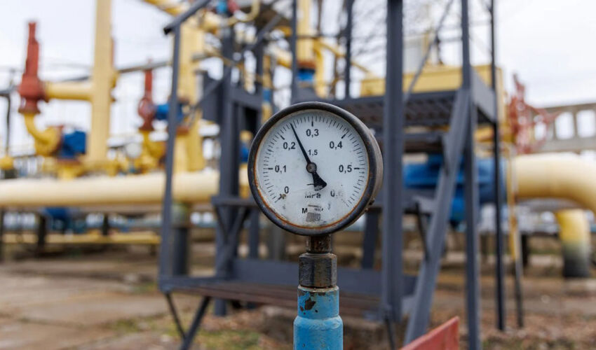 газ
