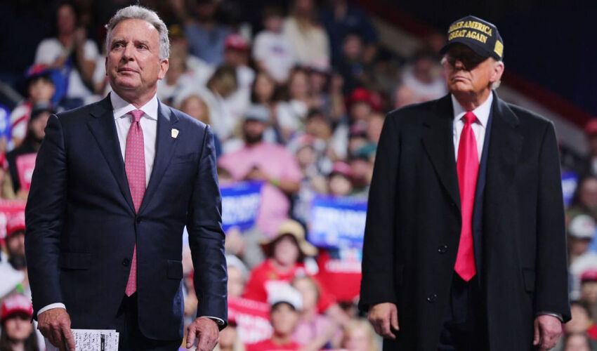 Steve Whitkoff and Donald Trump