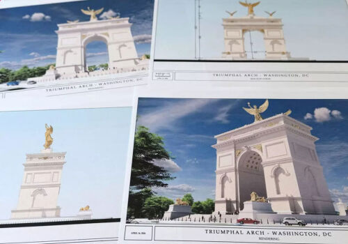 Arcul de triumf al lui Trump: proiect controversat aprobat Arcul de triumf al lui Trump: proiect controversat aprobat